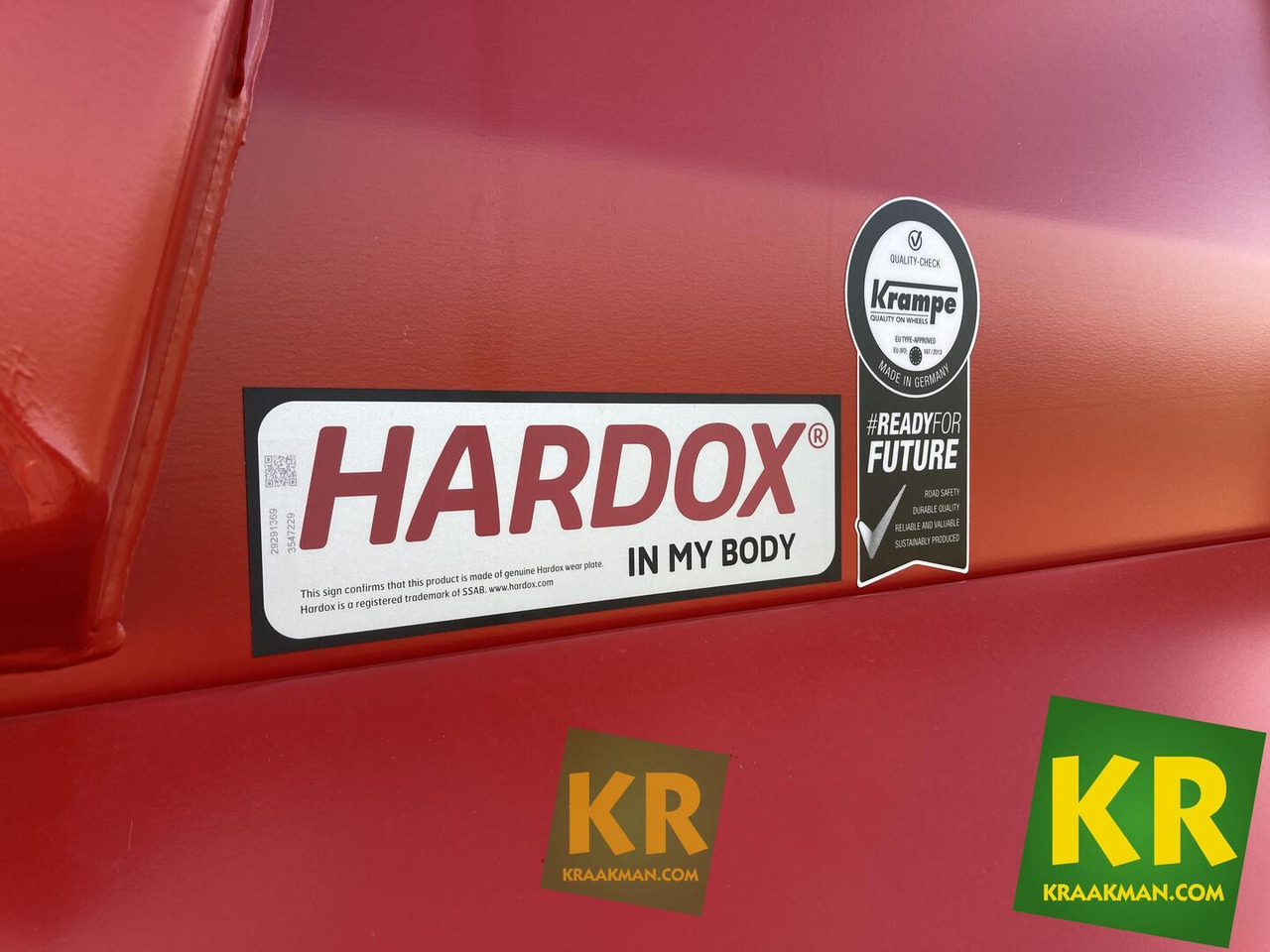 HD550 Krampe - Remolque volquete agrícola: foto 5 HD550 Krampe - Remolque volquete agrícola: foto 5
