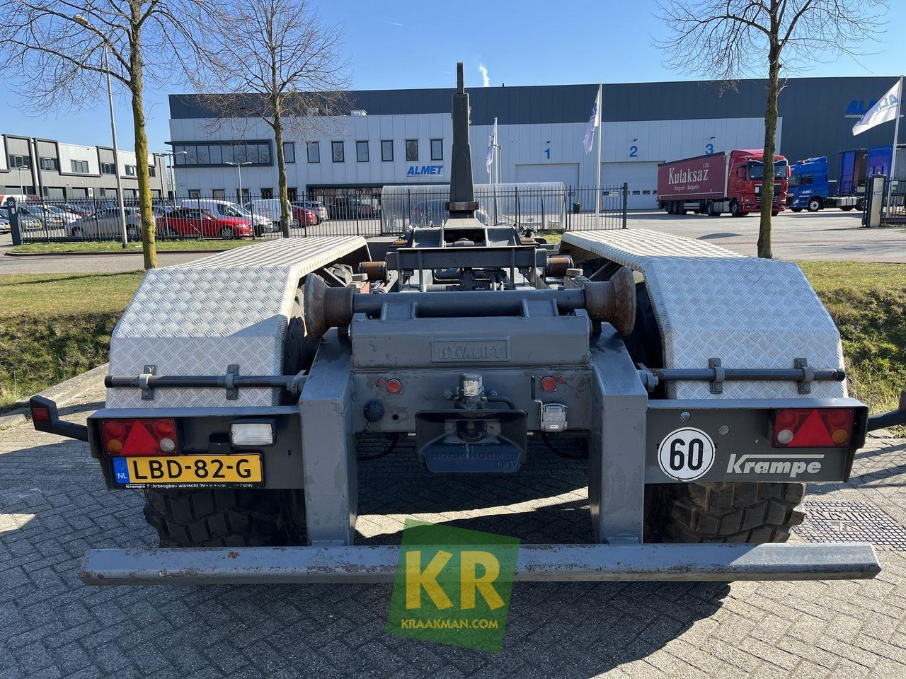 Krampe THL20P - Remolque multilift/ Portacontenedores de cadenas: foto 5 Krampe THL20P - Remolque multilift/ Portacontenedores de cadenas: foto 5