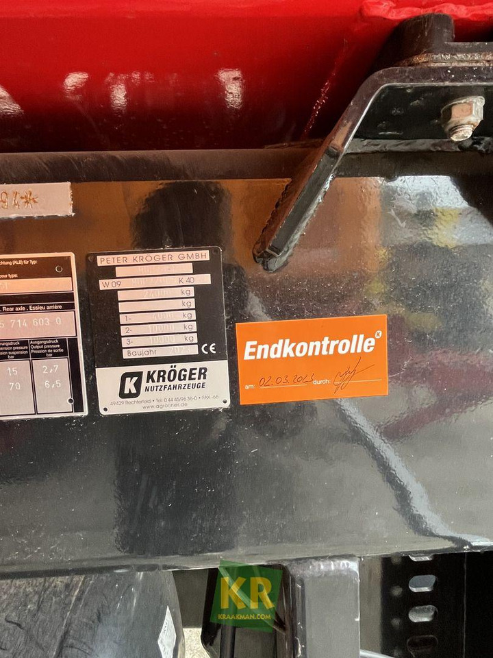 Overig Kröger - Remolque volquete agrícola: foto 4 Overig Kröger - Remolque volquete agrícola: foto 4