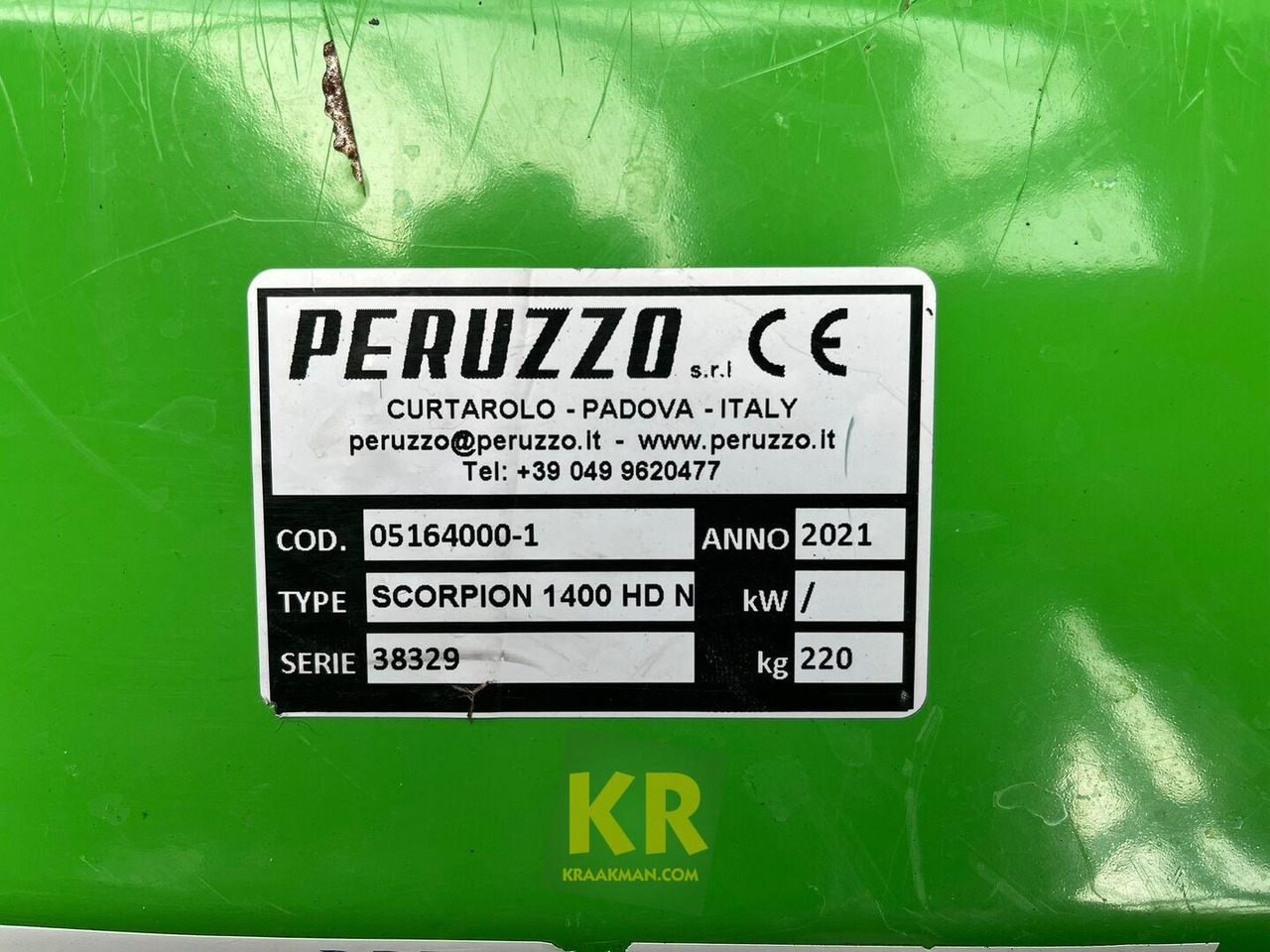 Peruzzo Scorpion 1400 HD  - Segadora: foto 5 Peruzzo Scorpion 1400 HD  - Segadora: foto 5