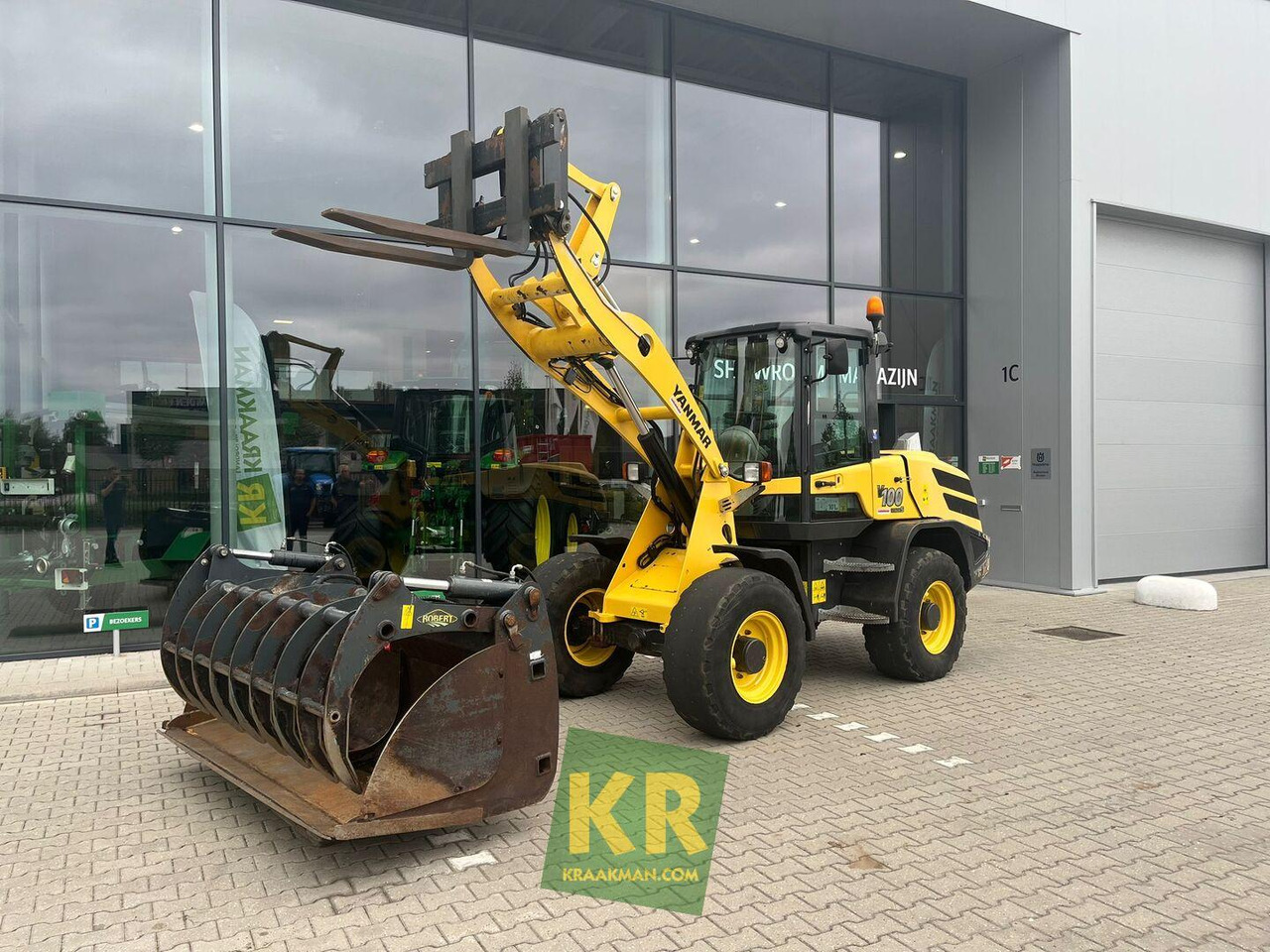 Yanmar V100 shovel - Cargadora de ruedas: foto 1 Yanmar V100 shovel - Cargadora de ruedas: foto 1