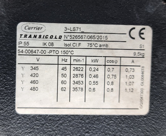 Fan MOTOR, CONDENSER - Ventilador: foto 2 Fan MOTOR, CONDENSER - Ventilador: foto 2