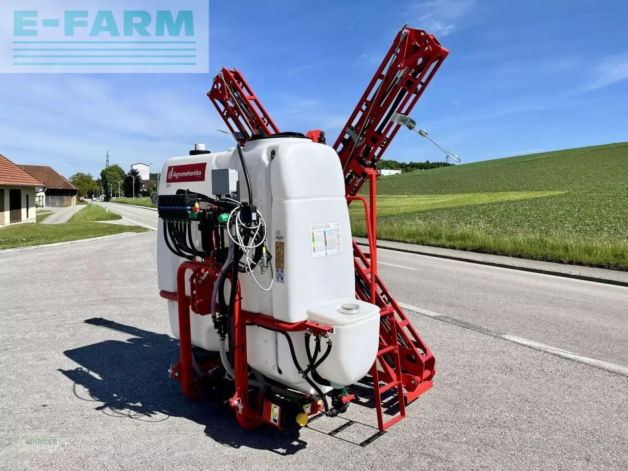 Pulverizador arrastrado Agromehanika ags 1200 - feldspritze 15m: foto 6 Pulverizador arrastrado Agromehanika ags 1200 - feldspritze 15m: foto 6