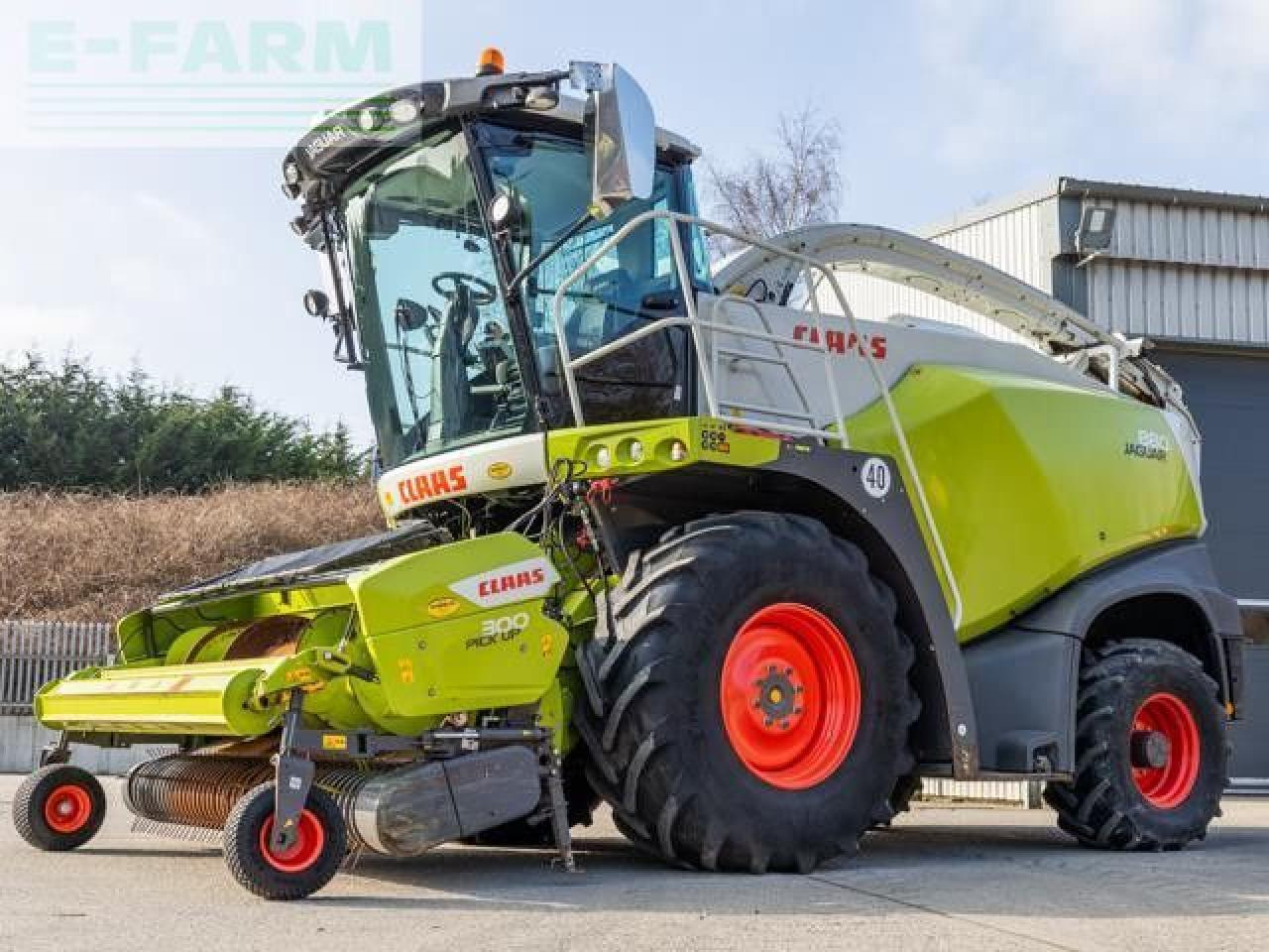 CLAAS JAGUAR 880 4WD - Cosechadora de forraje: foto 1 CLAAS JAGUAR 880 4WD - Cosechadora de forraje: foto 1