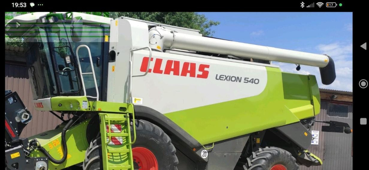 CLAAS Lexion 540 - Cosechadora de granos: foto 1 CLAAS Lexion 540 - Cosechadora de granos: foto 1