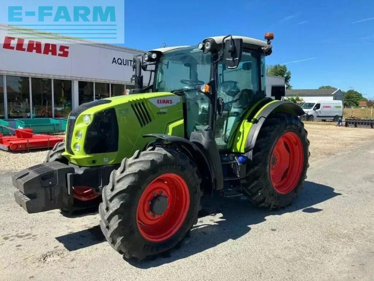 CLAAS arion 430 panoramic - Tractor: foto 1 CLAAS arion 430 panoramic - Tractor: foto 1