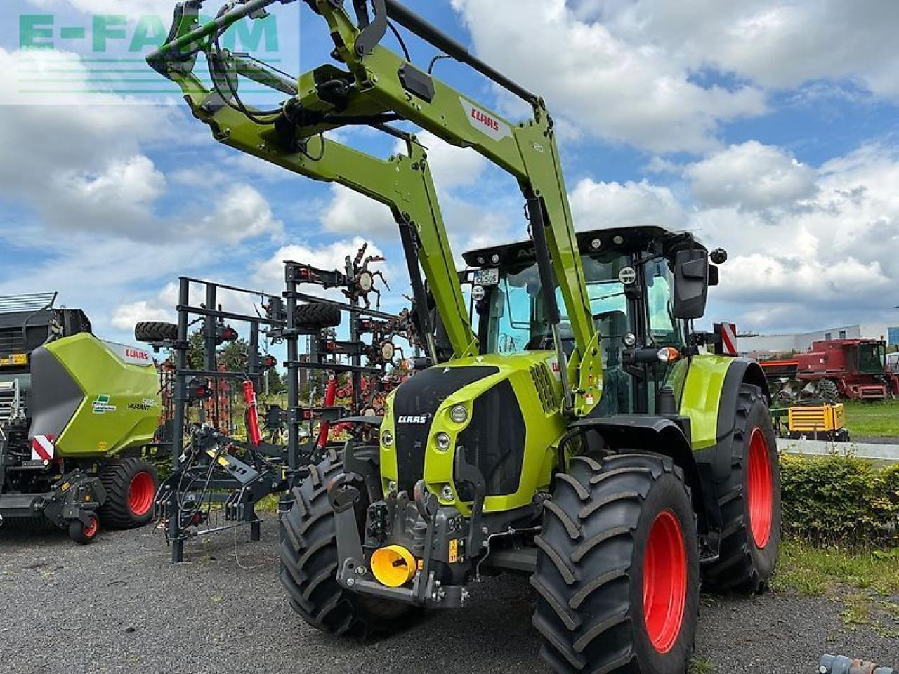 CLAAS arion 550 cis+ CIS - Tractor: foto 2 CLAAS arion 550 cis+ CIS - Tractor: foto 2