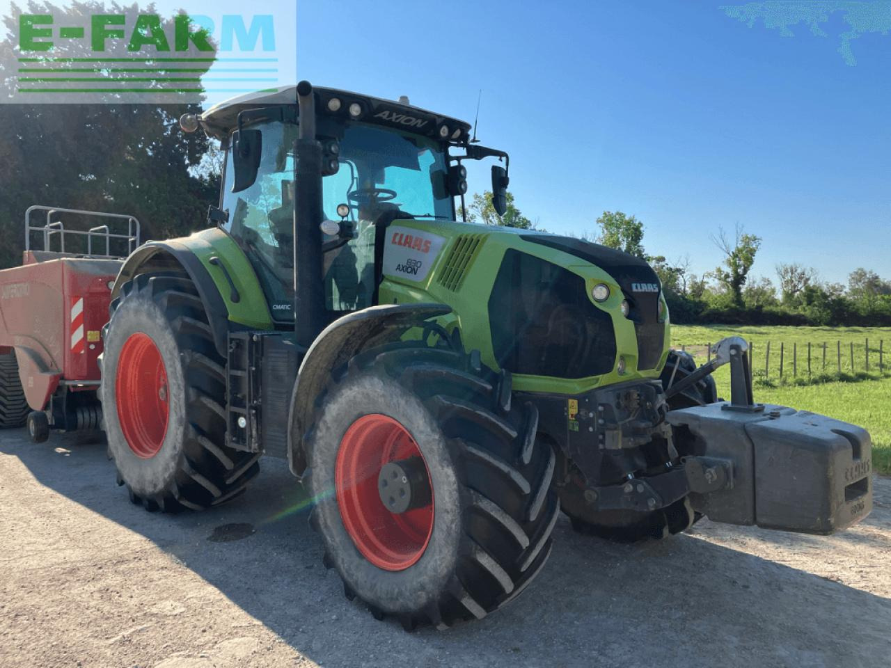 CLAAS axion 830 cmatic CMATIC - Tractor: foto 3 CLAAS axion 830 cmatic CMATIC - Tractor: foto 3