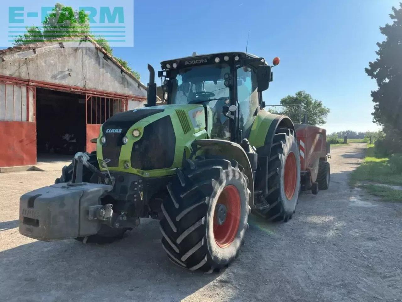 CLAAS axion 830 cmatic business CMATIC - Tractor: foto 1 CLAAS axion 830 cmatic business CMATIC - Tractor: foto 1