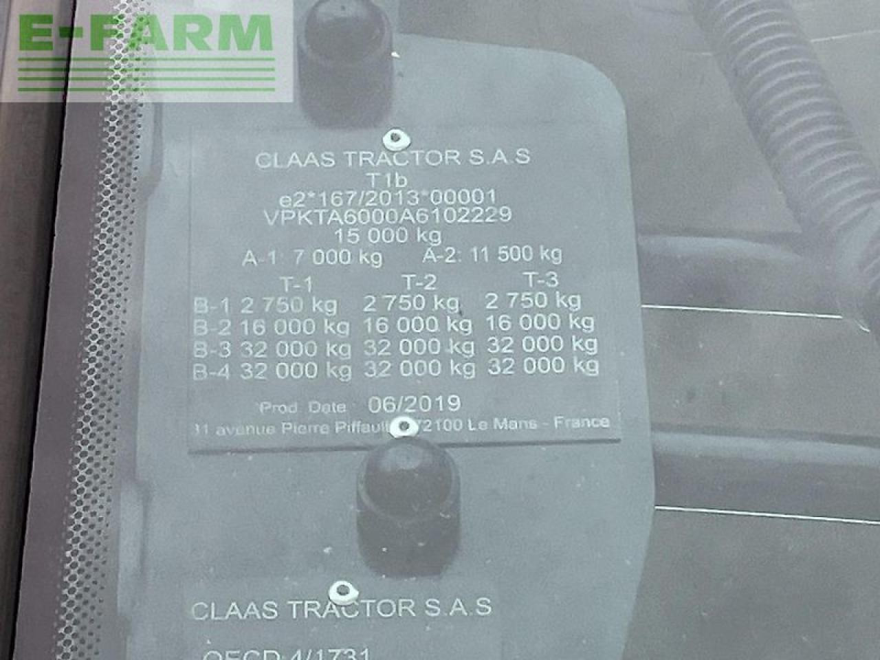 Tractor CLAAS axion 870: foto 20