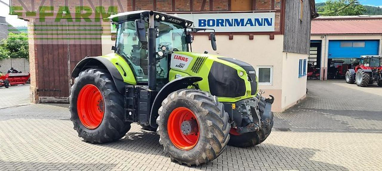 CLAAS axion 870 cmatic cebis touch, gps ready CMATIC CEBIS - Tractor: foto 1 CLAAS axion 870 cmatic cebis touch, gps ready CMATIC CEBIS - Tractor: foto 1