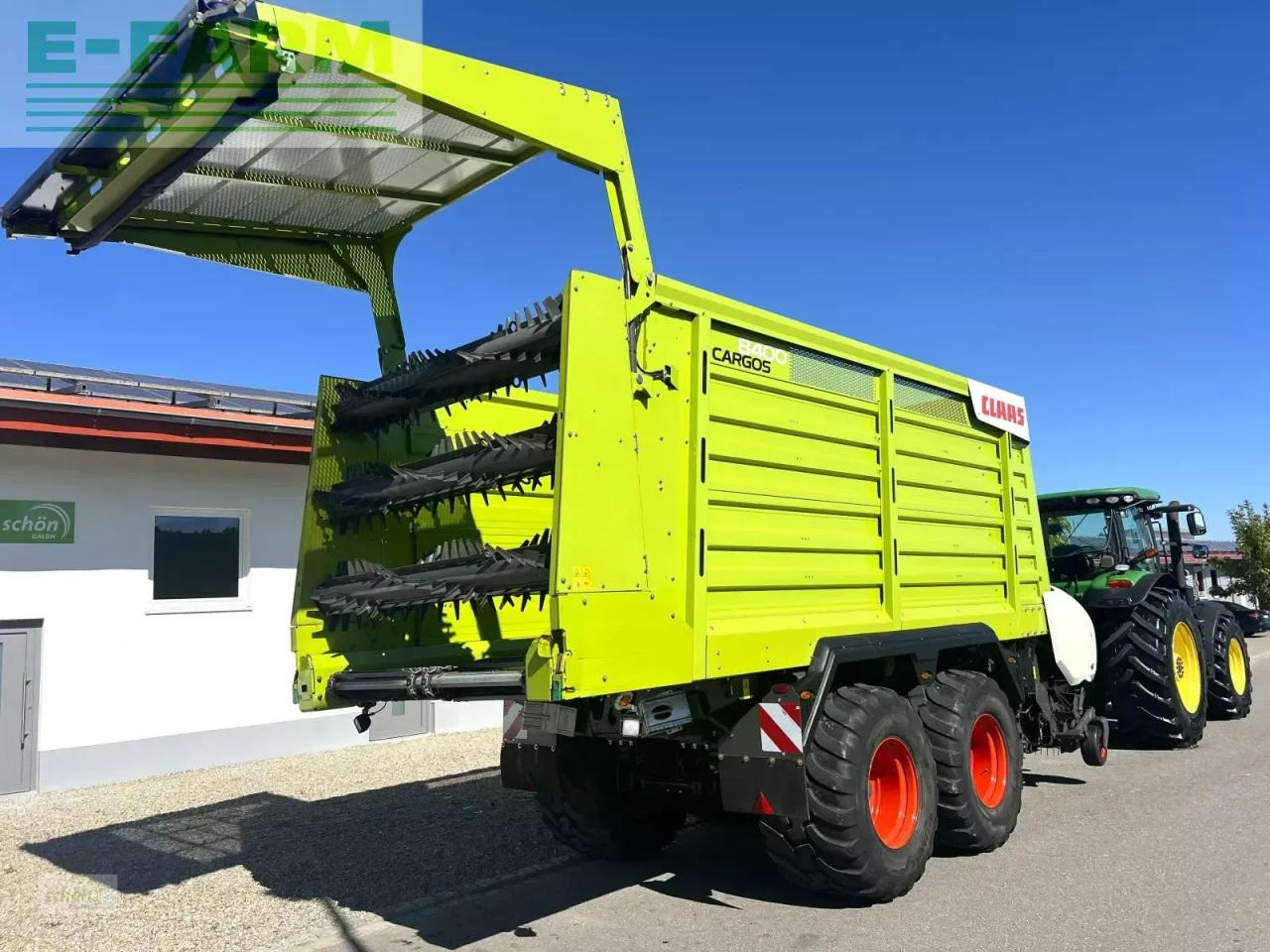 Remolque autocargador CLAAS cargos 8400 im topzustand - mit nur 1.707 fuhren !!: foto 8