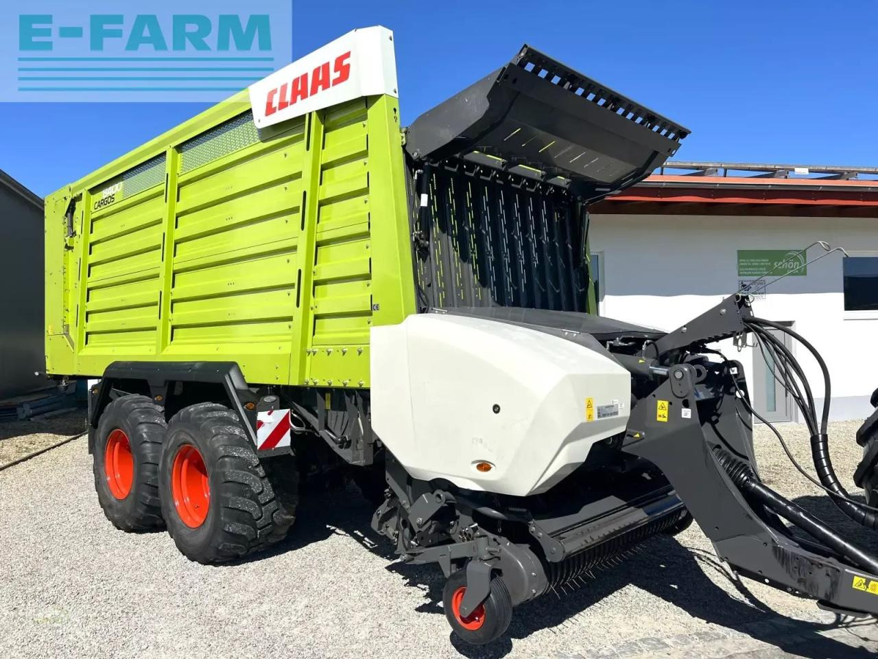 Remolque autocargador CLAAS cargos 8400 im topzustand - mit nur 1.707 fuhren !!: foto 29