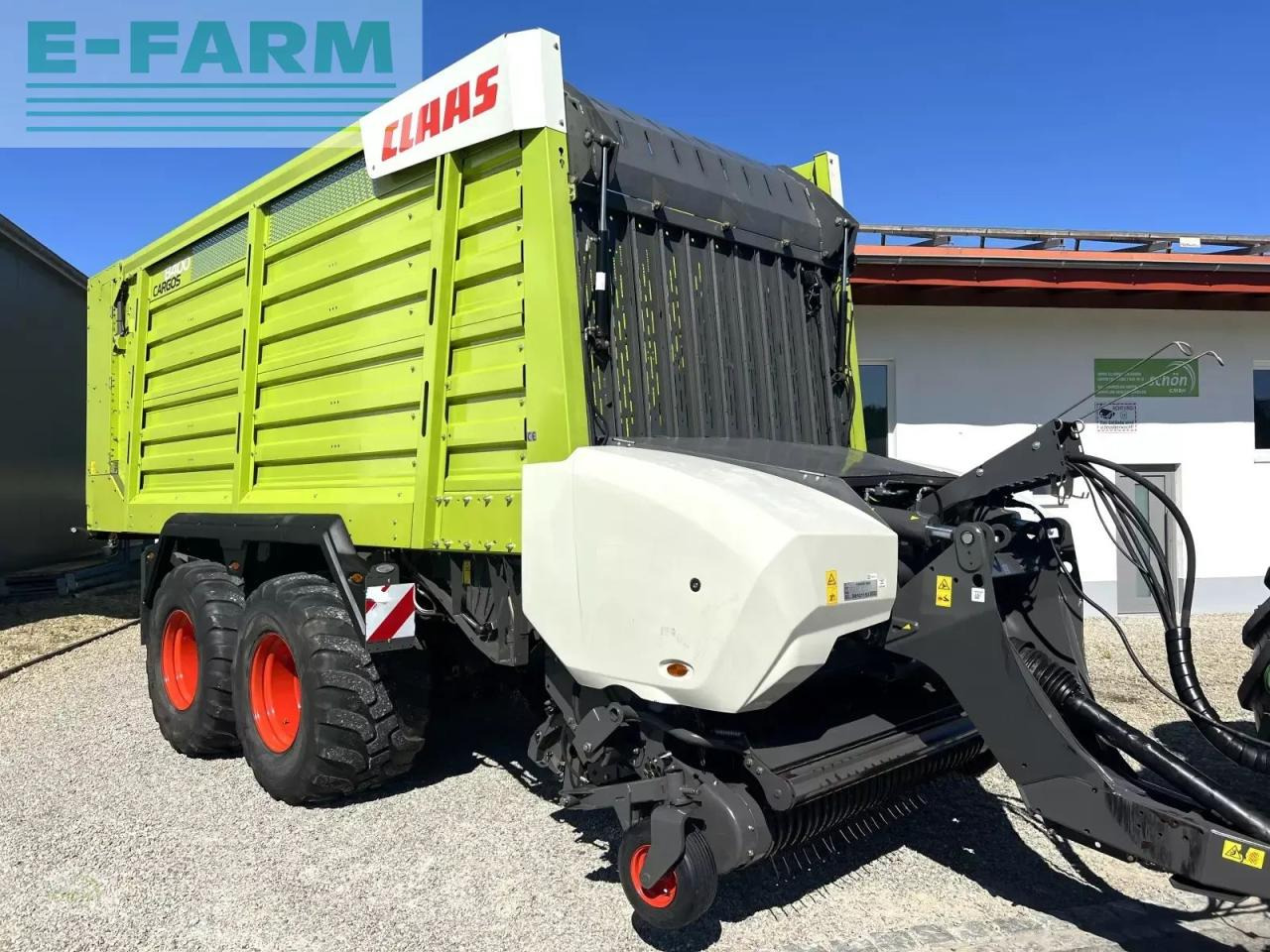 Remolque autocargador CLAAS cargos 8400 im topzustand - mit nur 1.707 fuhren !!: foto 28