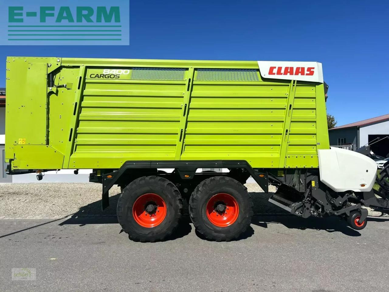Remolque autocargador CLAAS cargos 8400 im topzustand - mit nur 1.707 fuhren !!: foto 10
