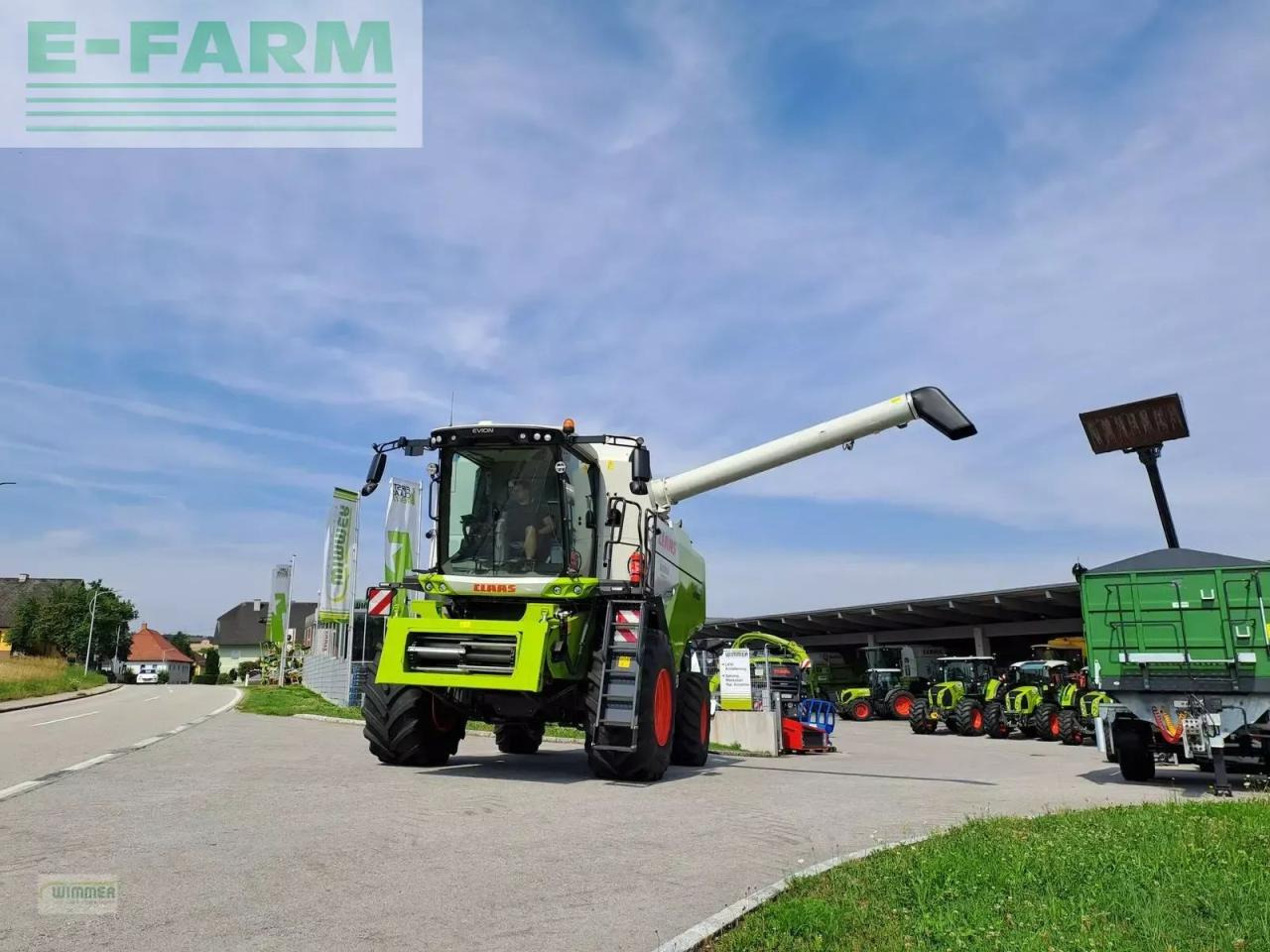 CLAAS evion 410 - Cosechadora de granos: foto 2 CLAAS evion 410 - Cosechadora de granos: foto 2