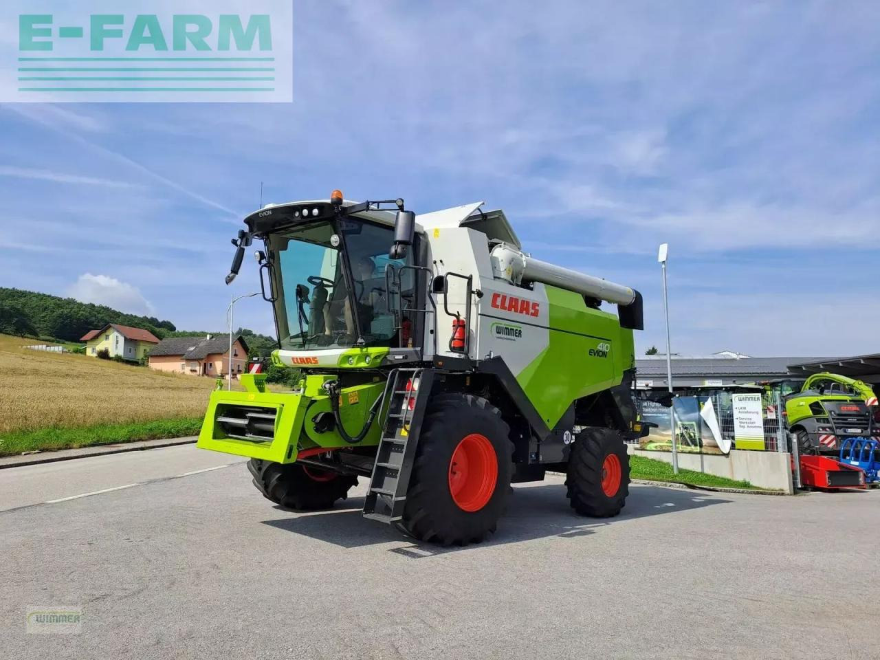 CLAAS evion 410 - Cosechadora de granos: foto 3 CLAAS evion 410 - Cosechadora de granos: foto 3