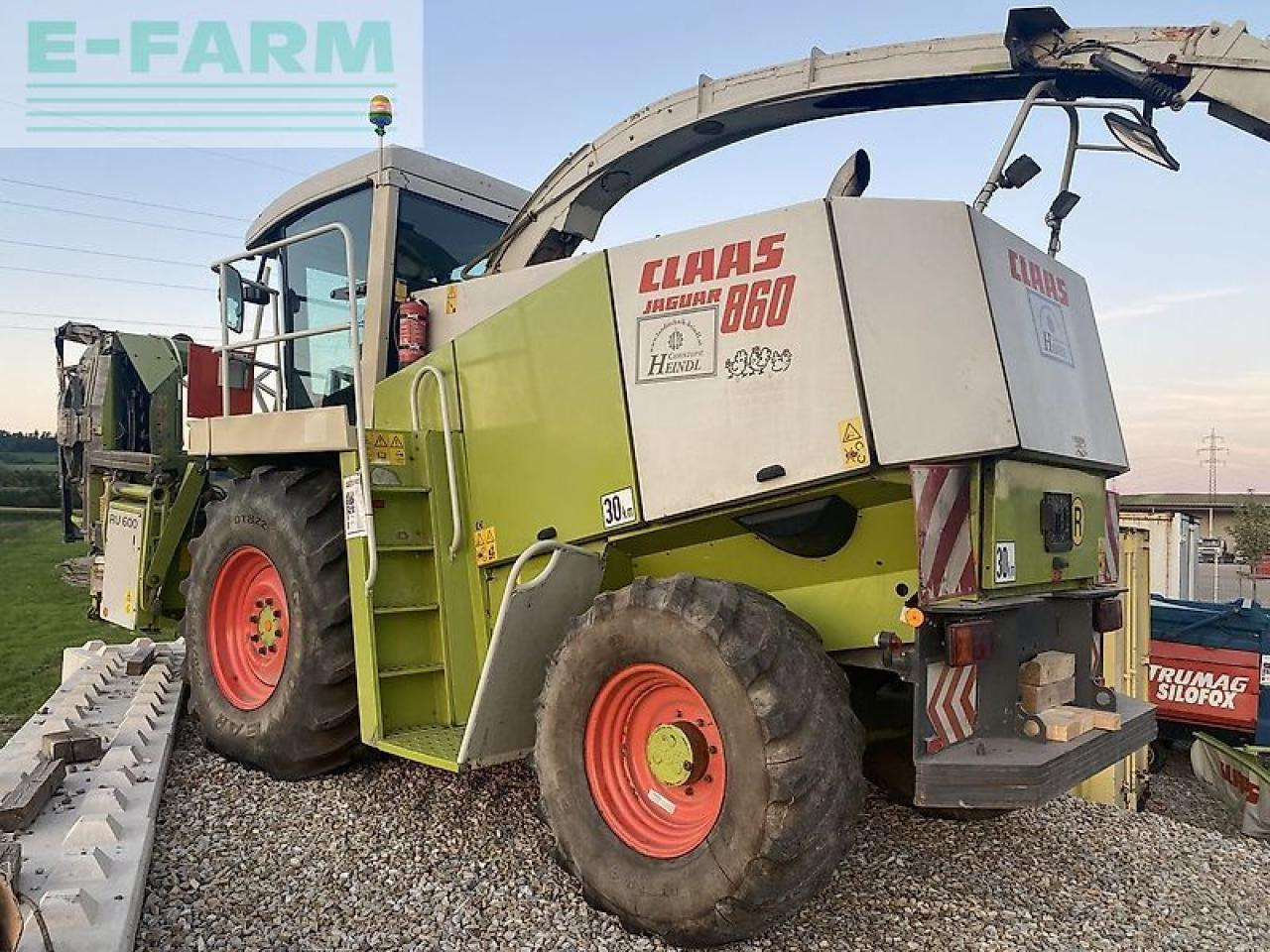 CLAAS jaguar 860 - Cosechadora de forraje: foto 1 CLAAS jaguar 860 - Cosechadora de forraje: foto 1