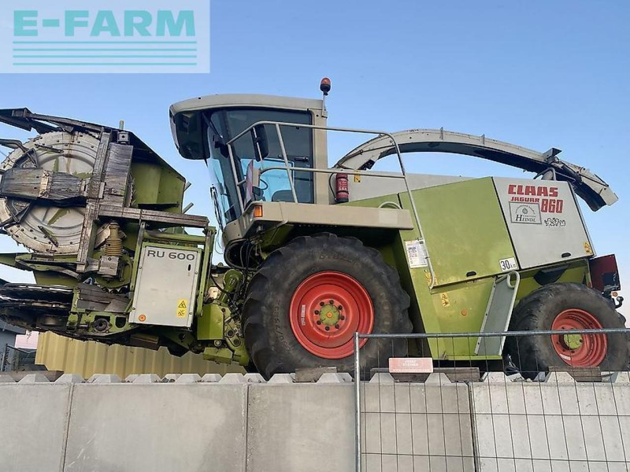 CLAAS jaguar 860 - Cosechadora de forraje: foto 5 CLAAS jaguar 860 - Cosechadora de forraje: foto 5