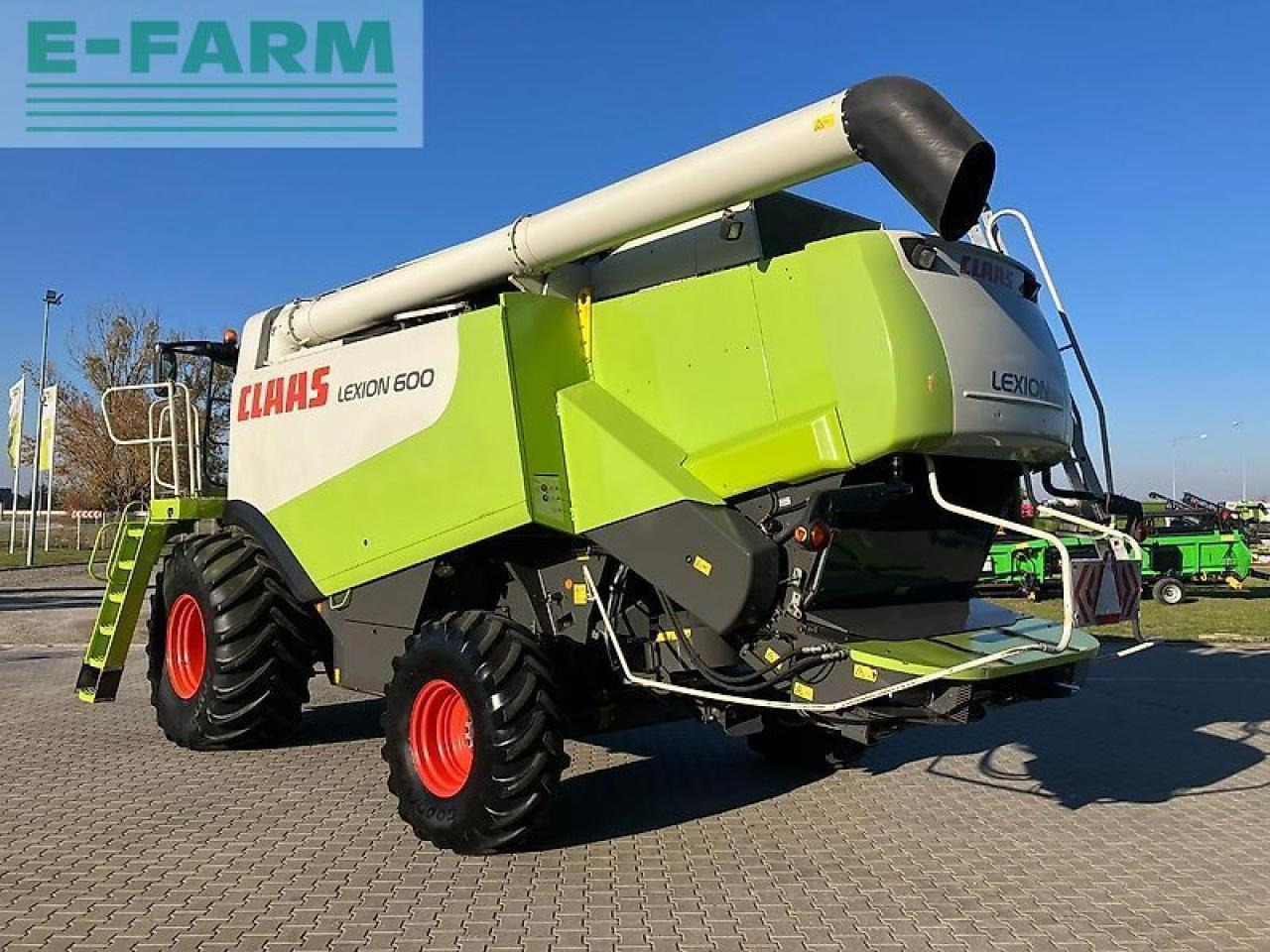 CLAAS lexion 600 - Cosechadora de granos: foto 5 CLAAS lexion 600 - Cosechadora de granos: foto 5