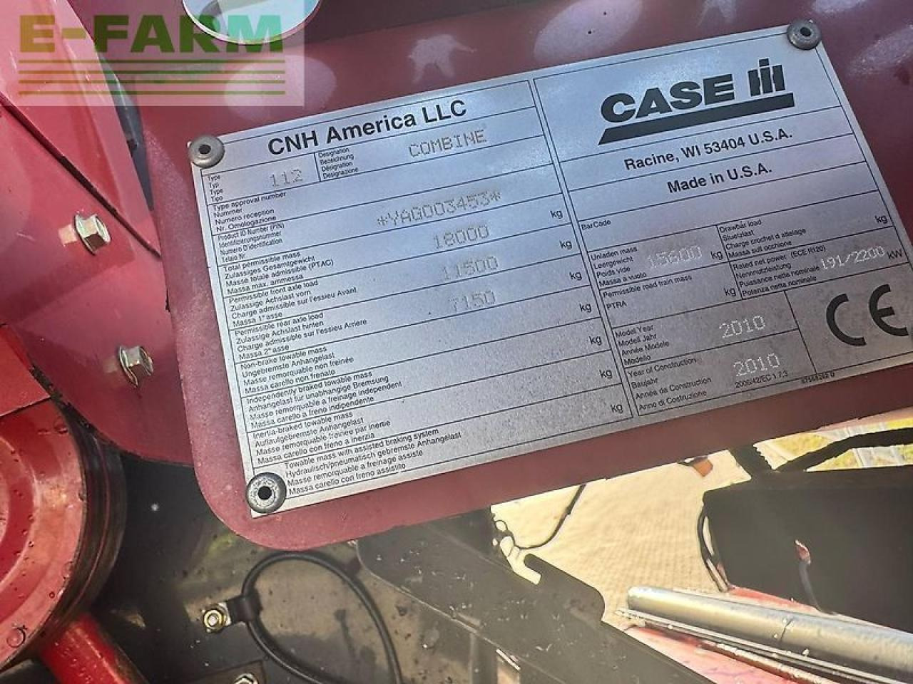 Cosechadora de granos Case-IH 5088: foto 10 Cosechadora de granos Case-IH 5088: foto 10