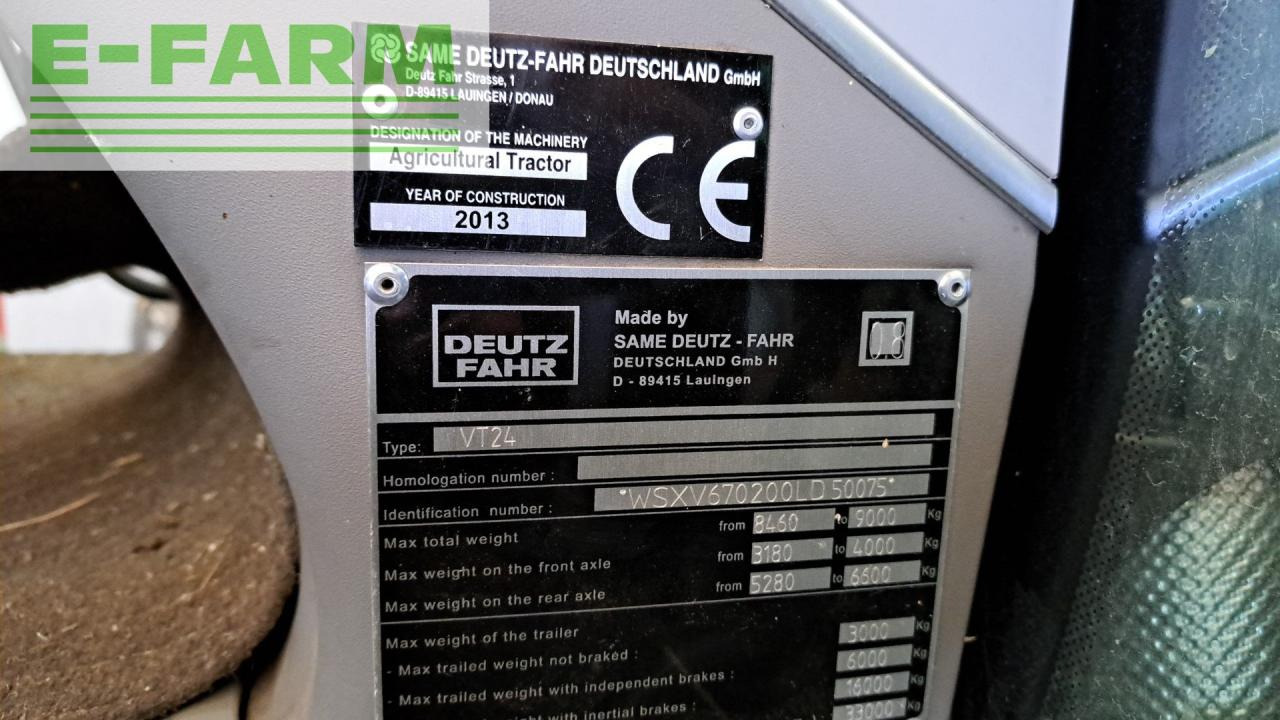 Tractor Deutz-Fahr 6130.4TTV: foto 18