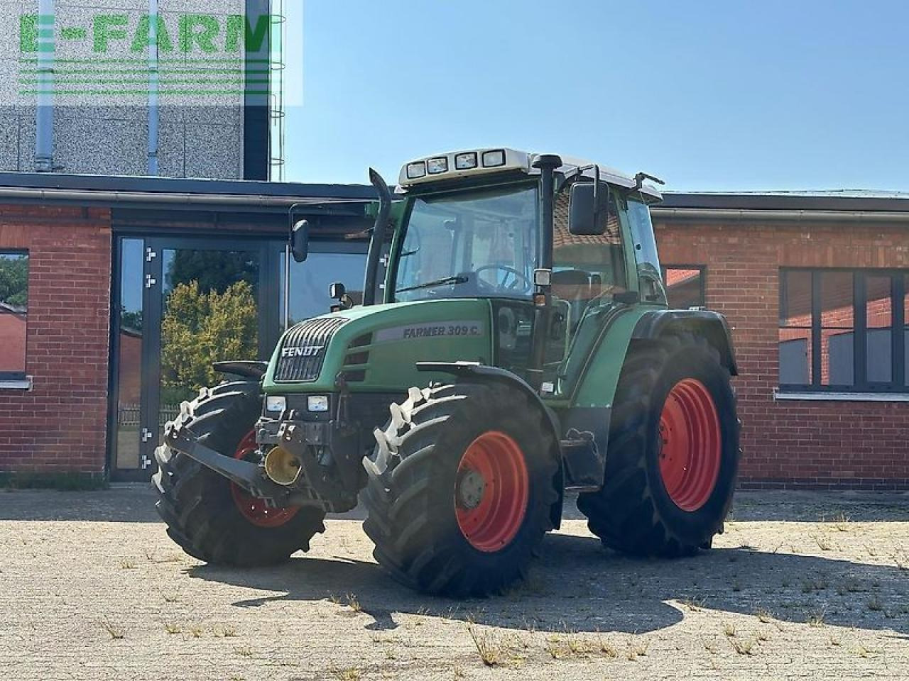 Fendt 309 c *frontzapfwelle*druckluft*klima* - Tractor: foto 1 Fendt 309 c *frontzapfwelle*druckluft*klima* - Tractor: foto 1