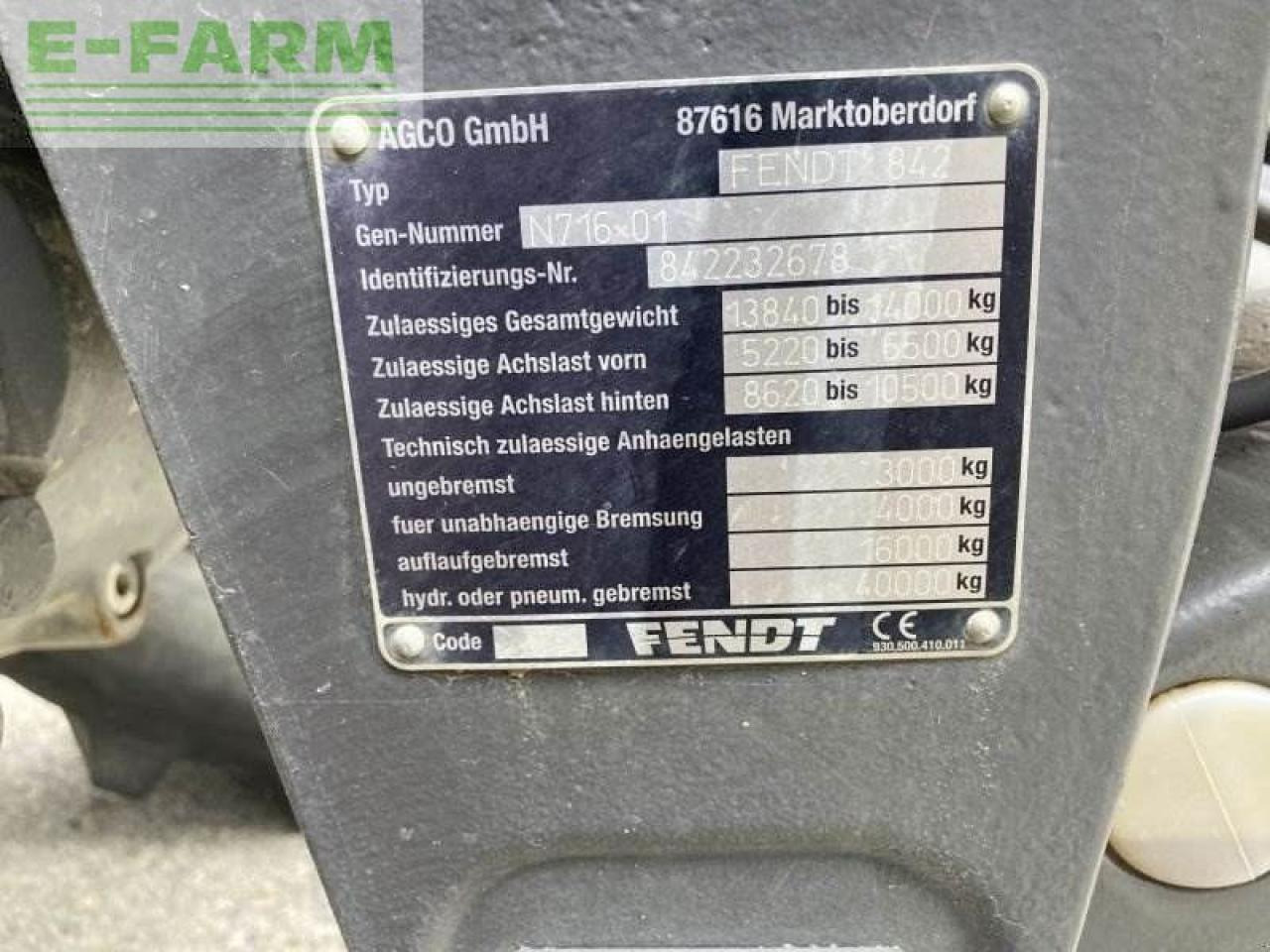 Tractor Fendt 828 vario s4 profi plus ProfiPlus: foto 24