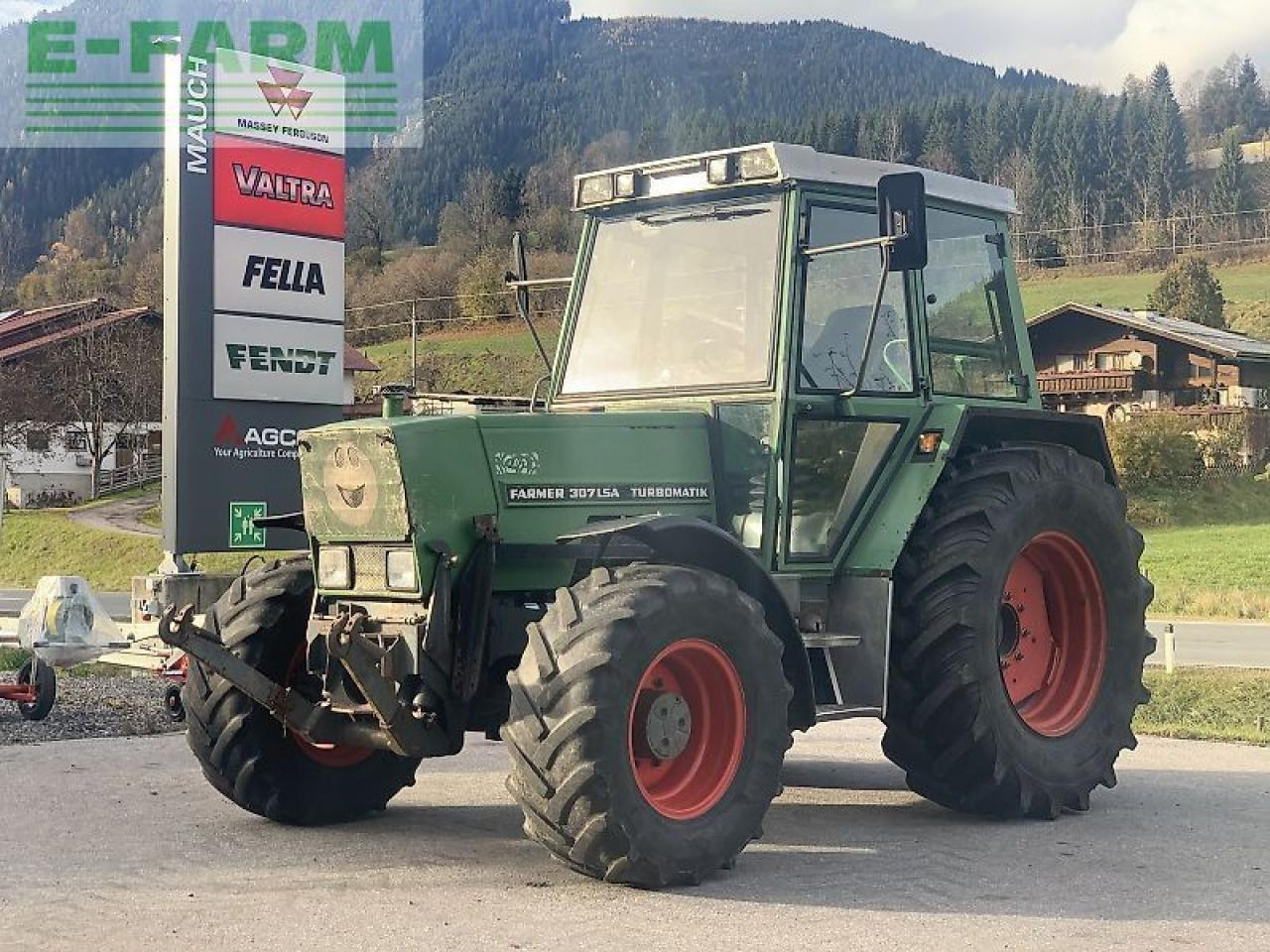 Fendt farmer 307 lsa 40 km/h - Tractor: foto 1 Fendt farmer 307 lsa 40 km/h - Tractor: foto 1