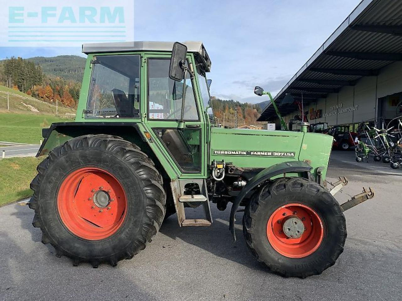 Fendt farmer 307 lsa 40 km/h - Tractor: foto 5 Fendt farmer 307 lsa 40 km/h - Tractor: foto 5