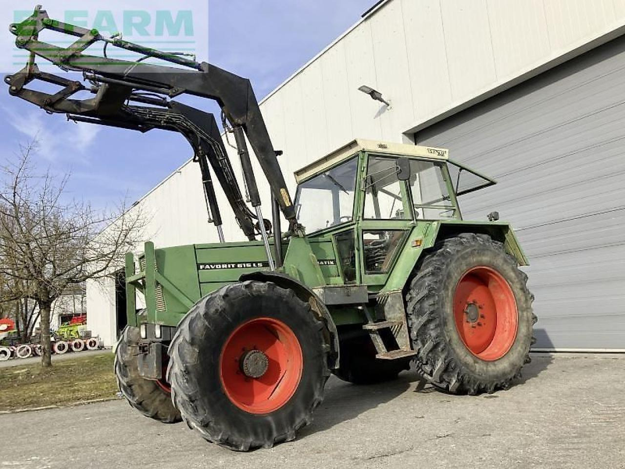 Fendt favorit 615 lsa - Tractor: foto 3 Fendt favorit 615 lsa - Tractor: foto 3