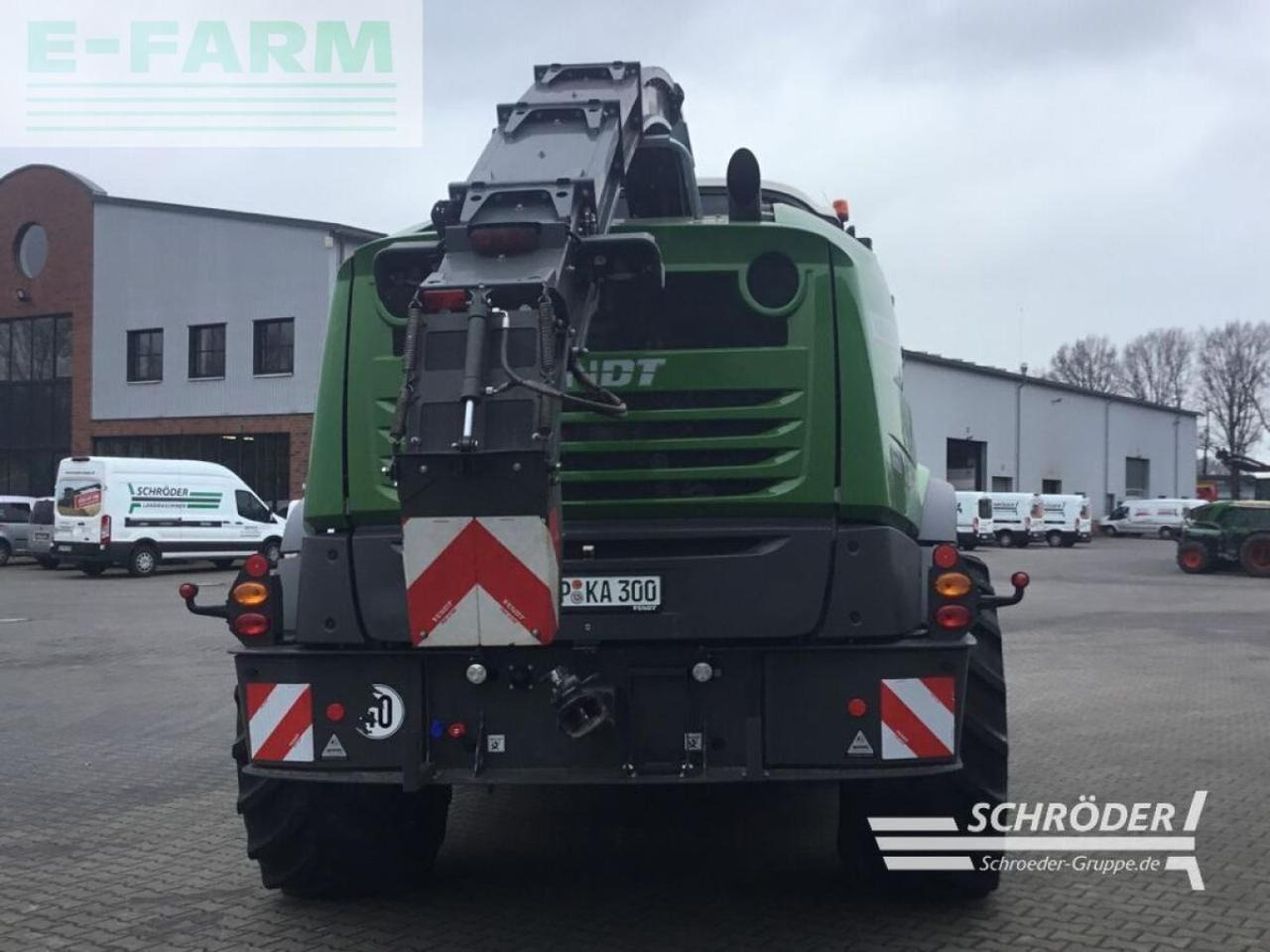 Cosechadora de forraje Fendt katana 650 gen3: foto 8 Cosechadora de forraje Fendt katana 650 gen3: foto 8