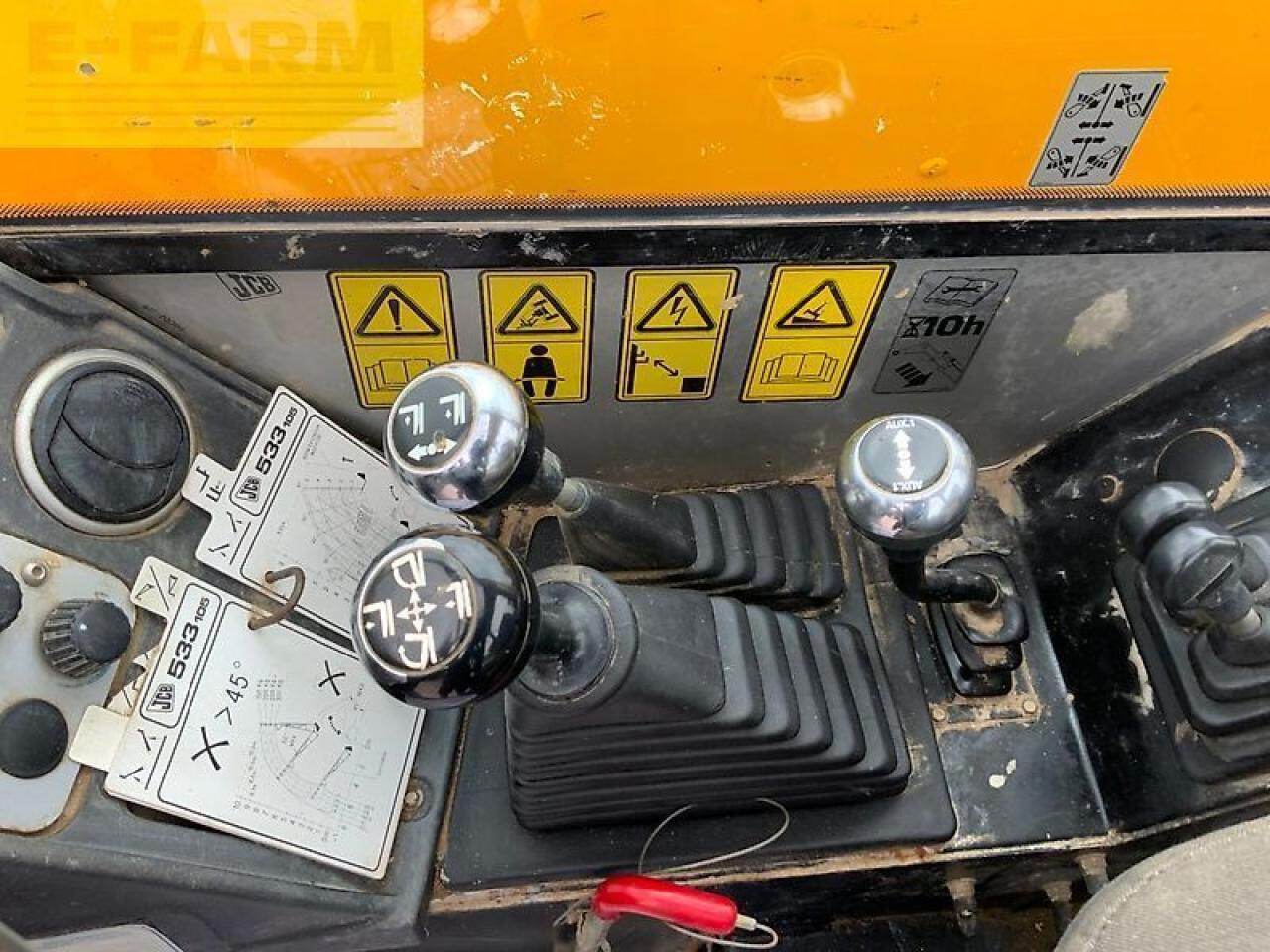 Manipulador telescópico JCB 533-105 telehandler (st23611): foto 17 Manipulador telescópico JCB 533-105 telehandler (st23611): foto 17