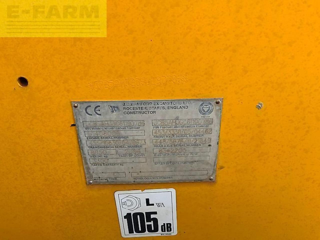 Manipulador telescópico JCB 533-105 telehandler (st23611): foto 15 Manipulador telescópico JCB 533-105 telehandler (st23611): foto 15