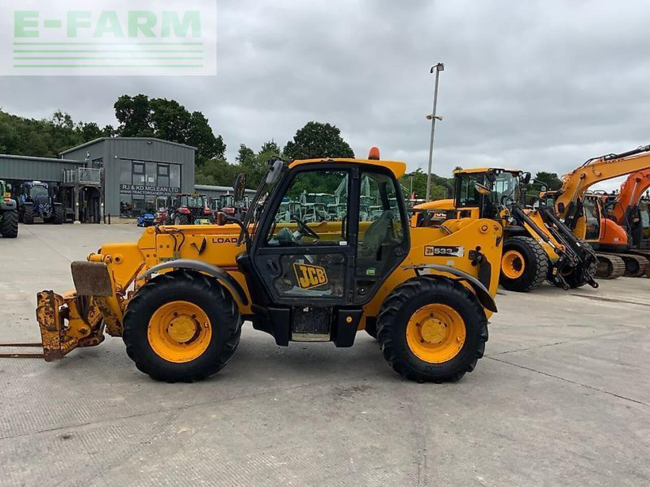 Manipulador telescópico JCB 533-105 telehandler (st23611): foto 6 Manipulador telescópico JCB 533-105 telehandler (st23611): foto 6