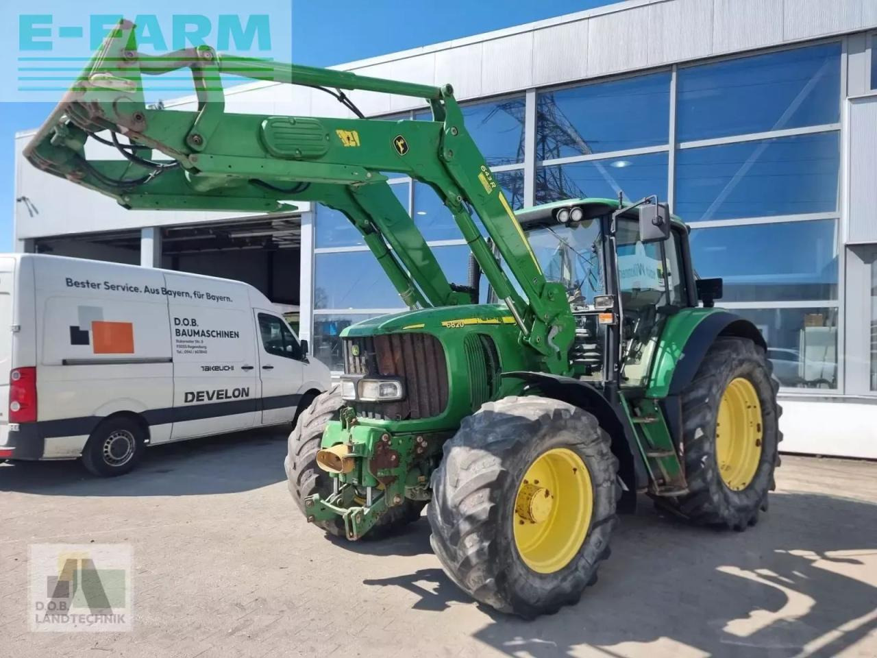 John Deere 6820 - Tractor: foto 1 John Deere 6820 - Tractor: foto 1