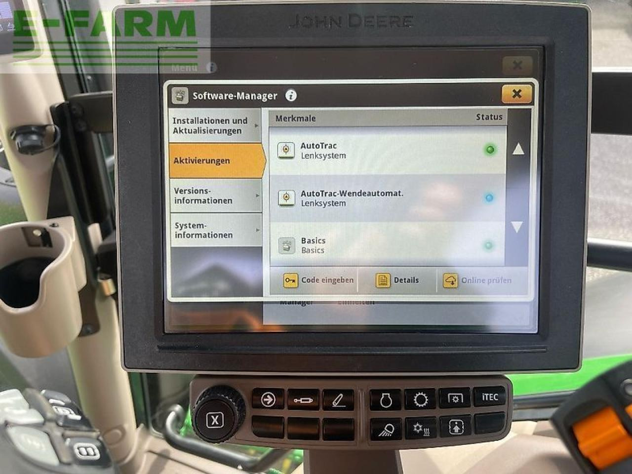Tractor John Deere 6r215 / 6r 215: foto 14
