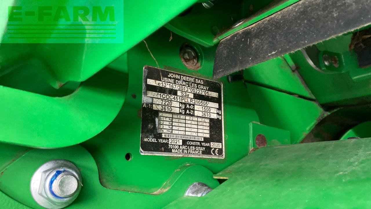 Empacadora de pacas cuadradas John Deere C451R: foto 15