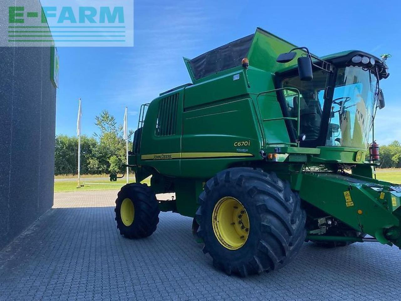 Cosechadora de granos John Deere c670: foto 6