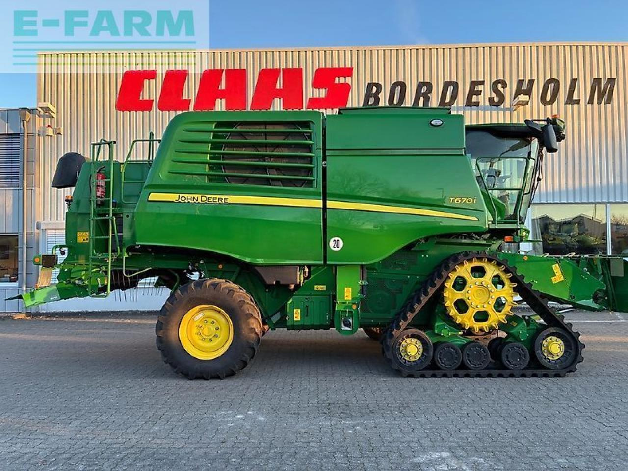 Cosechadora de granos John Deere t 670 i raupe: foto 33 Cosechadora de granos John Deere t 670 i raupe: foto 33