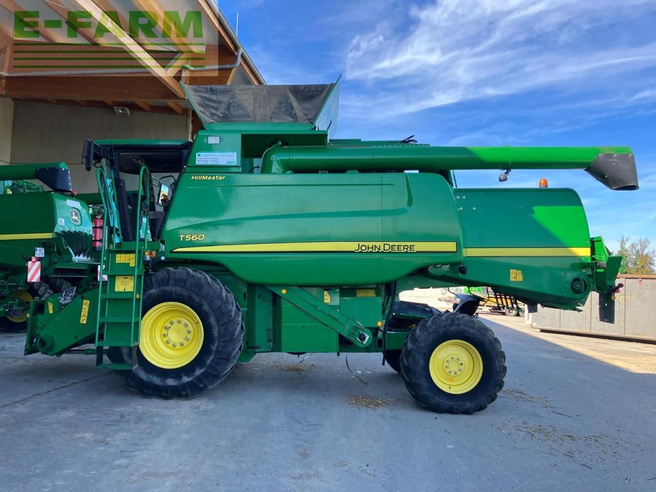 Cosechadora de granos John Deere t560hm: foto 6