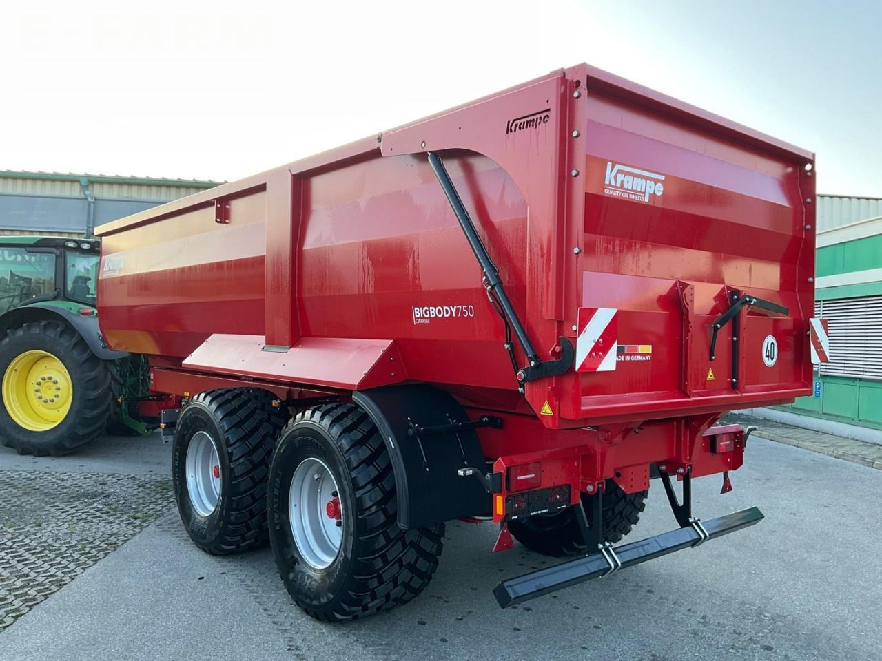 Krampe BigBody 750 - Remolque volquete agrícola: foto 5 Krampe BigBody 750 - Remolque volquete agrícola: foto 5