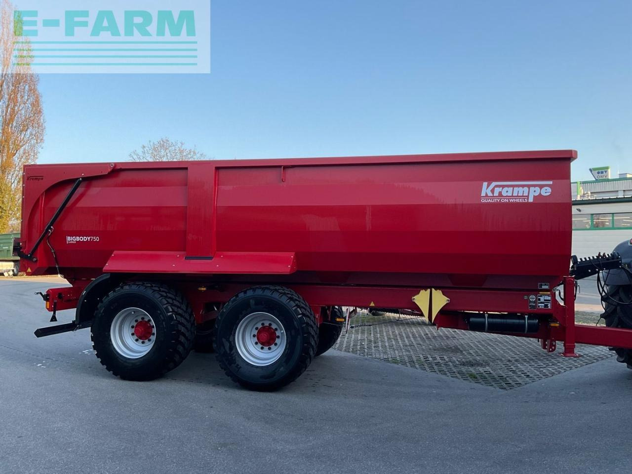 Krampe BigBody 750 - Remolque volquete agrícola: foto 4 Krampe BigBody 750 - Remolque volquete agrícola: foto 4