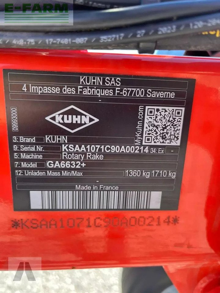 Henificadora Kuhn ga 6632+: foto 11