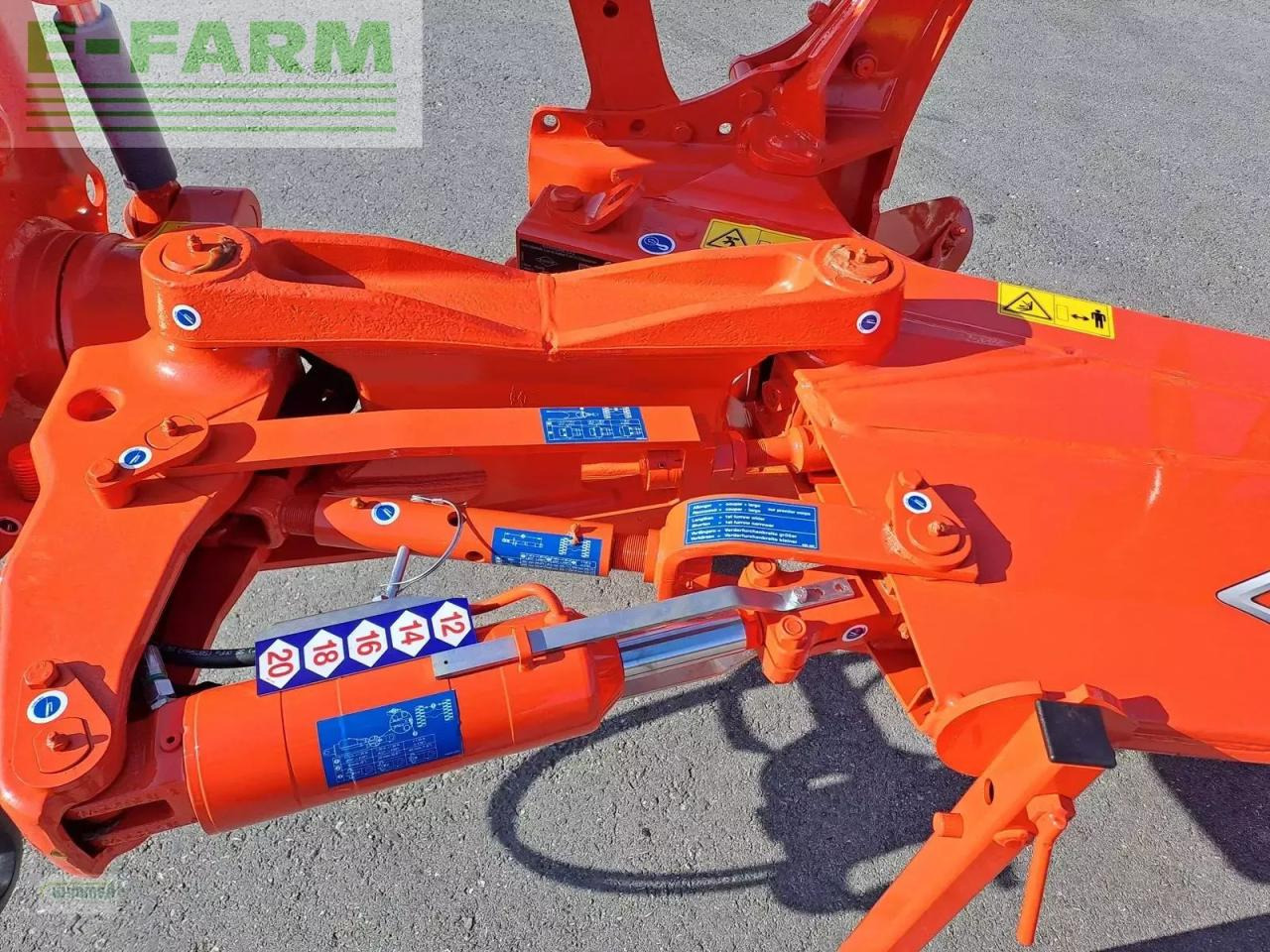 Arado Kuhn vari master 123 - 4 schar pflug: foto 8 Arado Kuhn vari master 123 - 4 schar pflug: foto 8