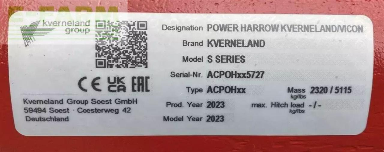Combinado de siembra Kverneland e-maxidrill s series acpohxx: foto 12 Combinado de siembra Kverneland e-maxidrill s series acpohxx: foto 12