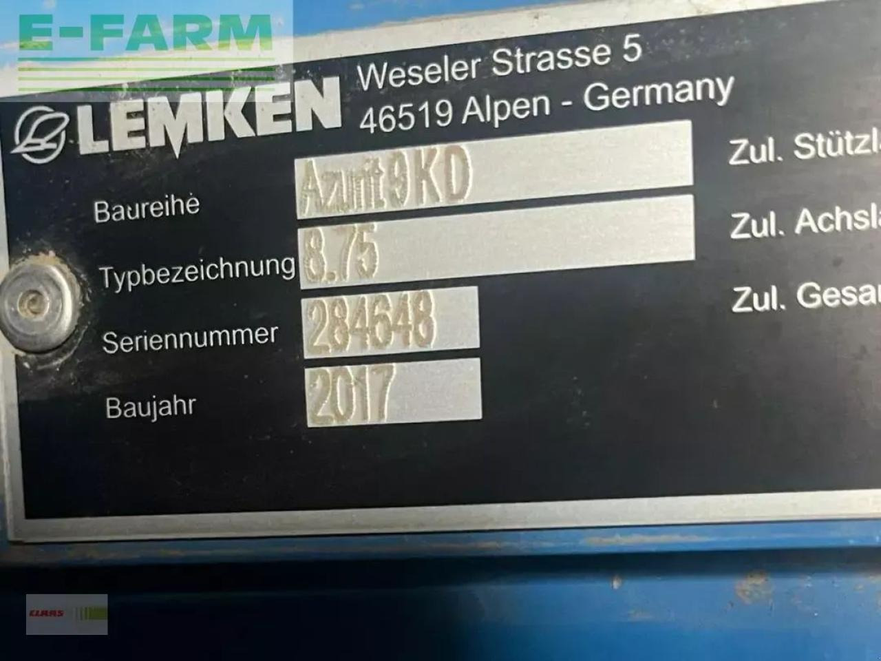 Sembradora de precisión Lemken azurit 9: foto 15 Sembradora de precisión Lemken azurit 9: foto 15