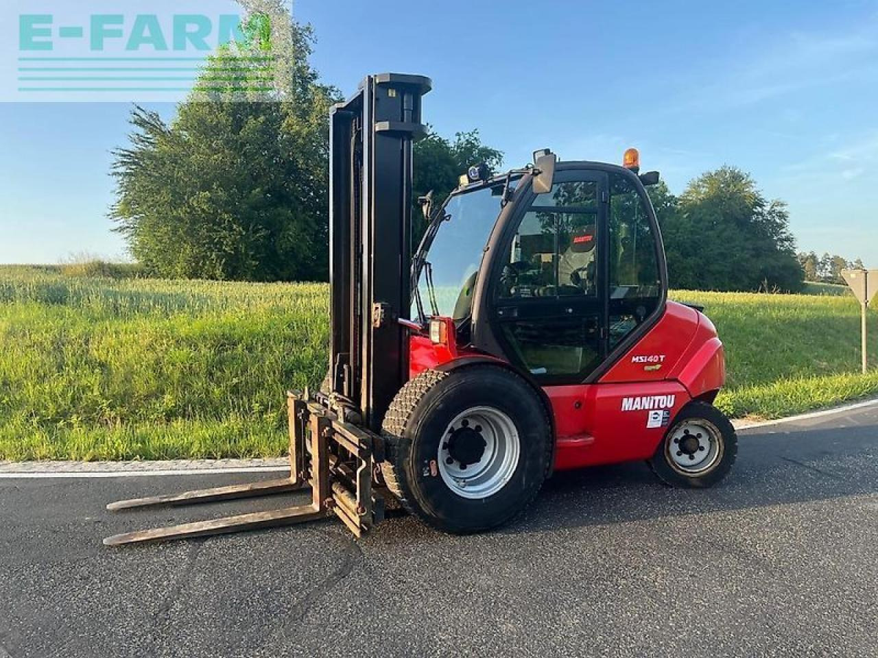 Manitou msi 40 t geländestapler mit kaup zinkenverstellgerät 4,8 t - Carretilla elevadora: foto 1 Manitou msi 40 t geländestapler mit kaup zinkenverstellgerät 4,8 t - Carretilla elevadora: foto 1