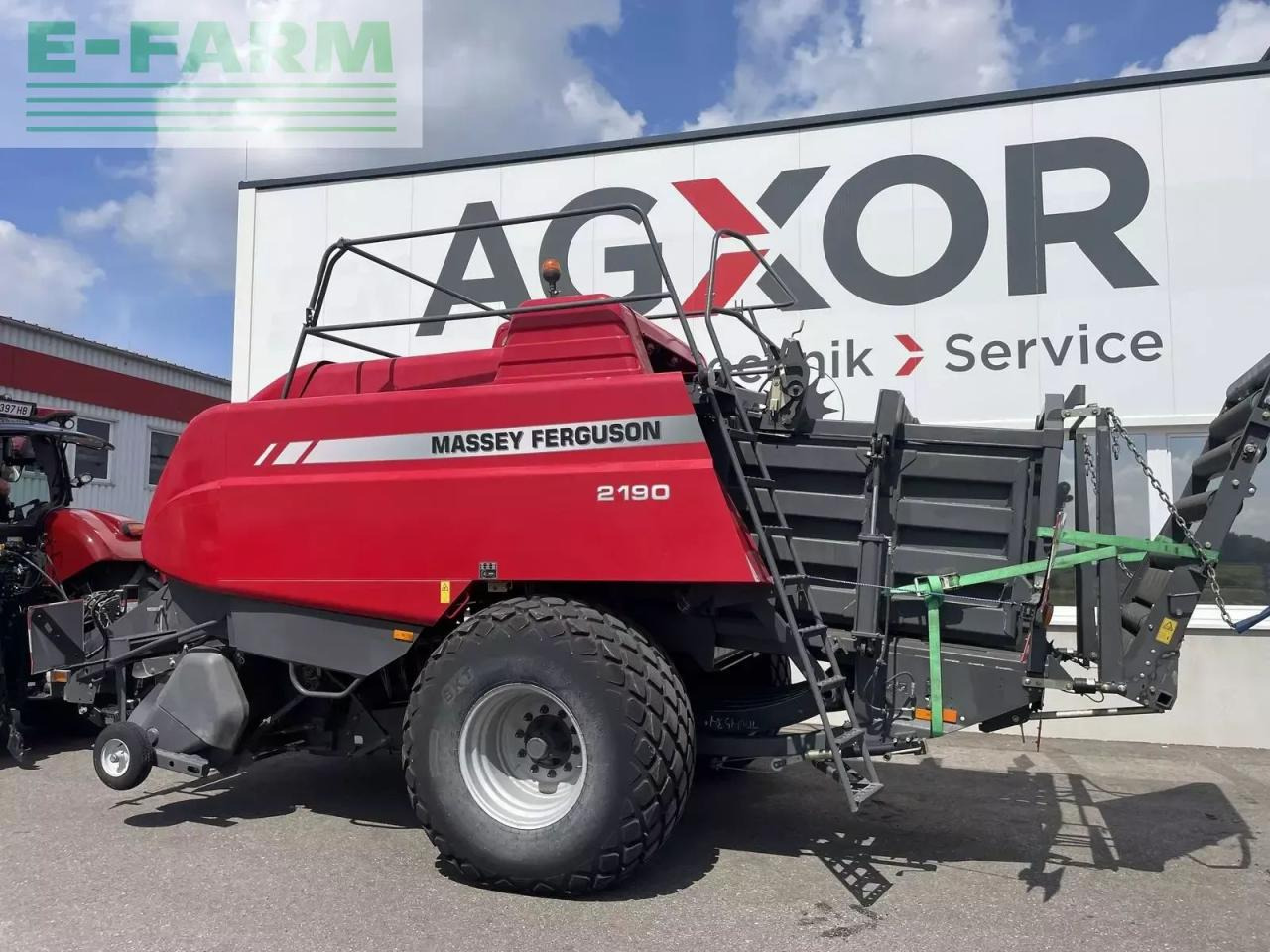 Empacadora de pacas cuadradas Massey Ferguson 2190: foto 11 Empacadora de pacas cuadradas Massey Ferguson 2190: foto 11