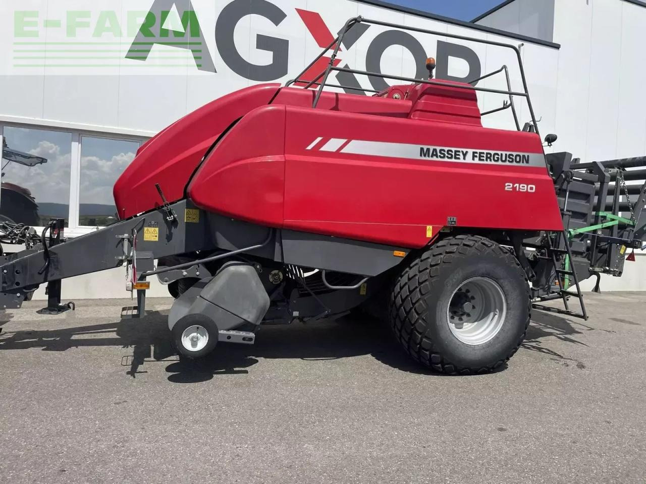 Empacadora de pacas cuadradas Massey Ferguson 2190: foto 9 Empacadora de pacas cuadradas Massey Ferguson 2190: foto 9